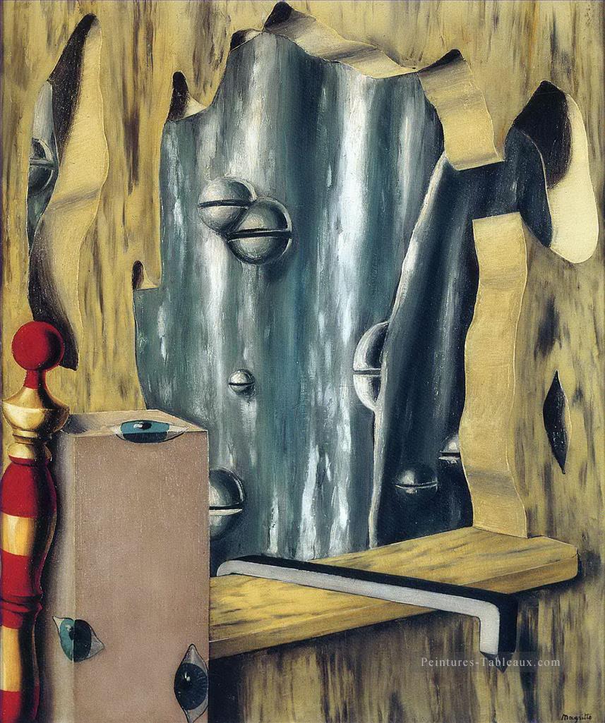 銀の隙間 1926年 ルネ・マグリット油絵